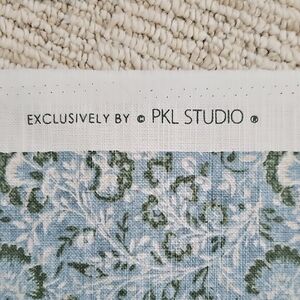 PKL Studio Blue and Green Floral Fabric